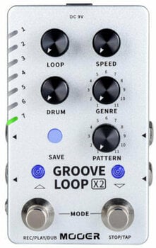 Gitarový efekt MOOER Groove Loop X2 - 1