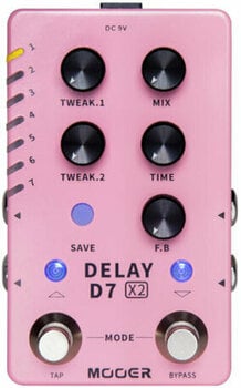Efekt gitarowy MOOER D7 X2 Delay - 1
