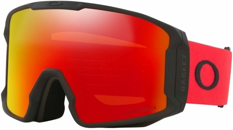 Lyžařské brýle Oakley Line Miner L 707098 Redline/Black/Prizm Snow Torch Lyžařské brýle