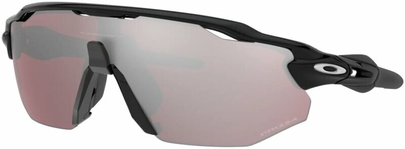 Óculos de ciclismo Oakley Radar EV Advancer 94420938 Polished Black/Prizm Snow Black Óculos de ciclismo