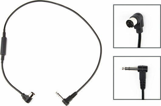 MIDI Cable Strymon MIDI-EXP AA Black 76 cm - 1