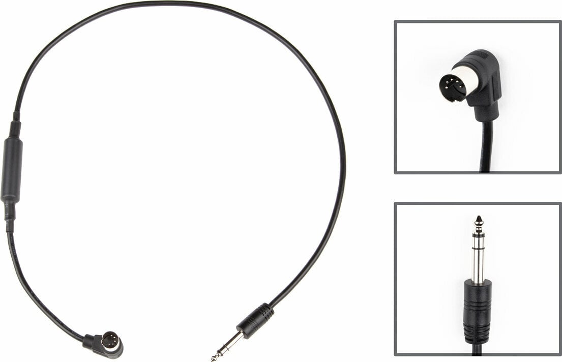 Câble MIDI Strymon MIDI-EXP AS Noir 76 cm