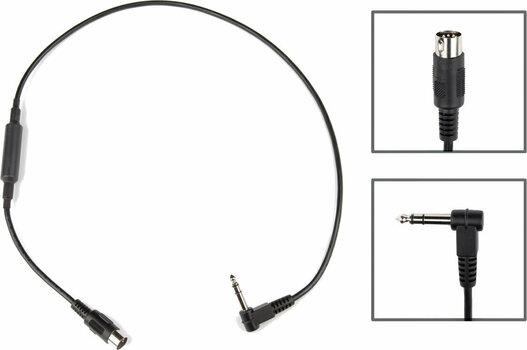Câble MIDI Strymon MIDI-EXP SA Noir 76 cm - 1