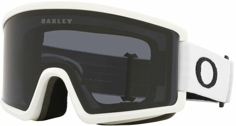 Okulary narciarskie Oakley Target Line L 712005 Matte White/Grey Okulary narciarskie