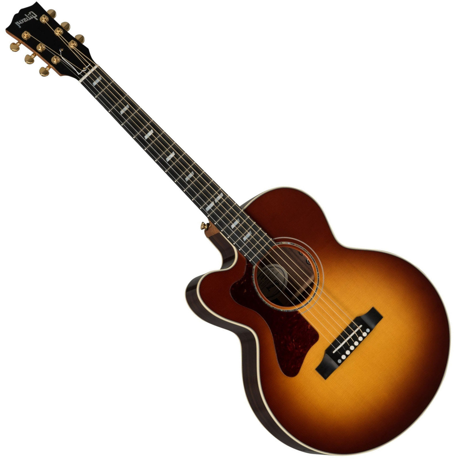 Guitarra eletroacústica Gibson Parlor AG 2019 Rosewood Burst Lefty