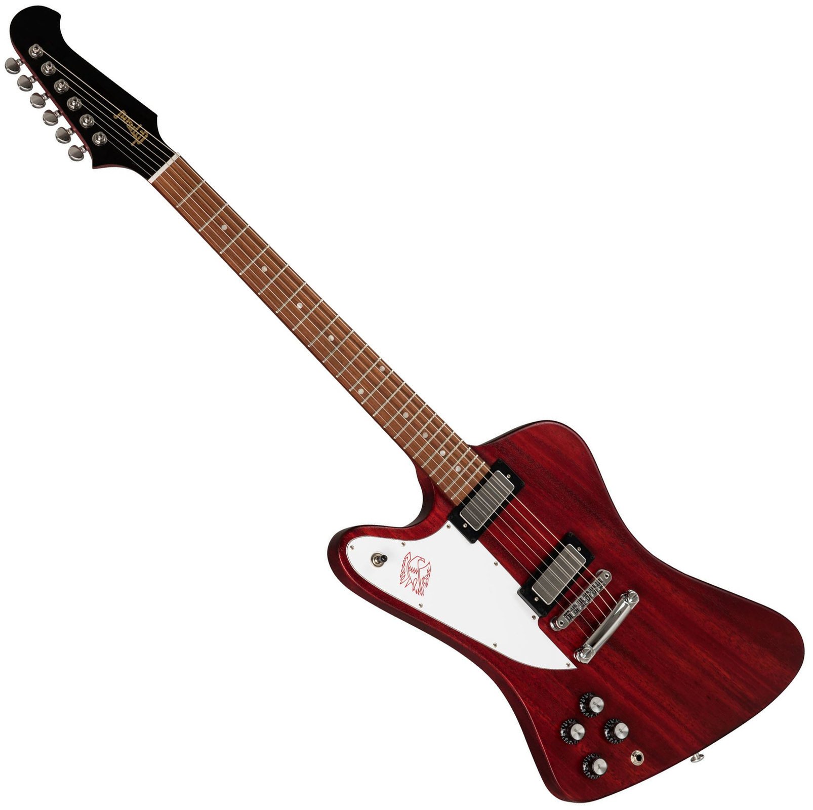 Elektrische gitaar voor linkshandige speler Gibson Firebird Tribute 2019 Satin Cherry Lefty