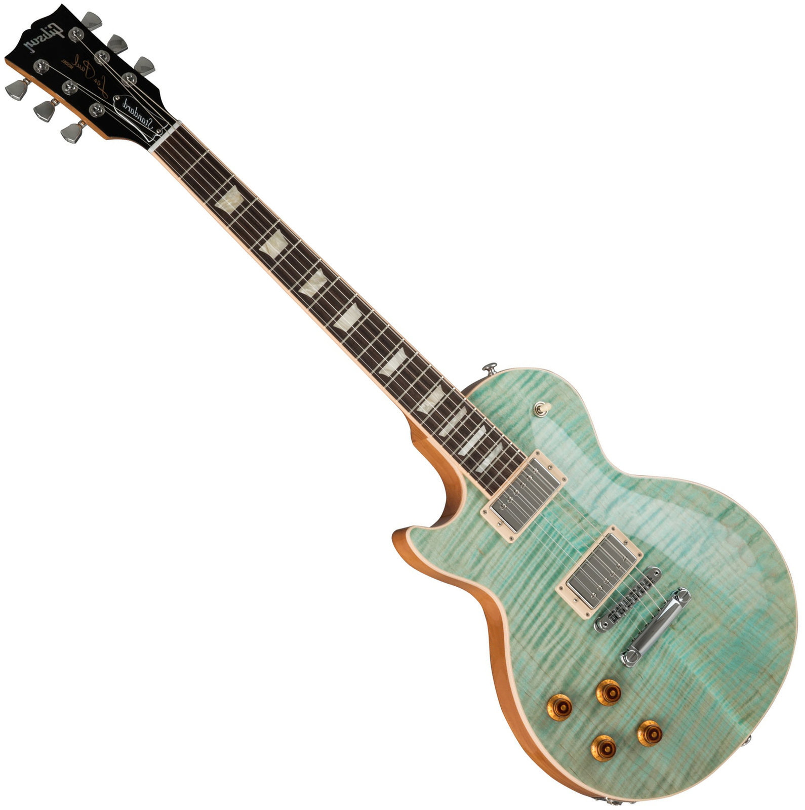 Guitare électrique pour gauchers Gibson Les Paul Standard 2019 Seafoam Green Lefty