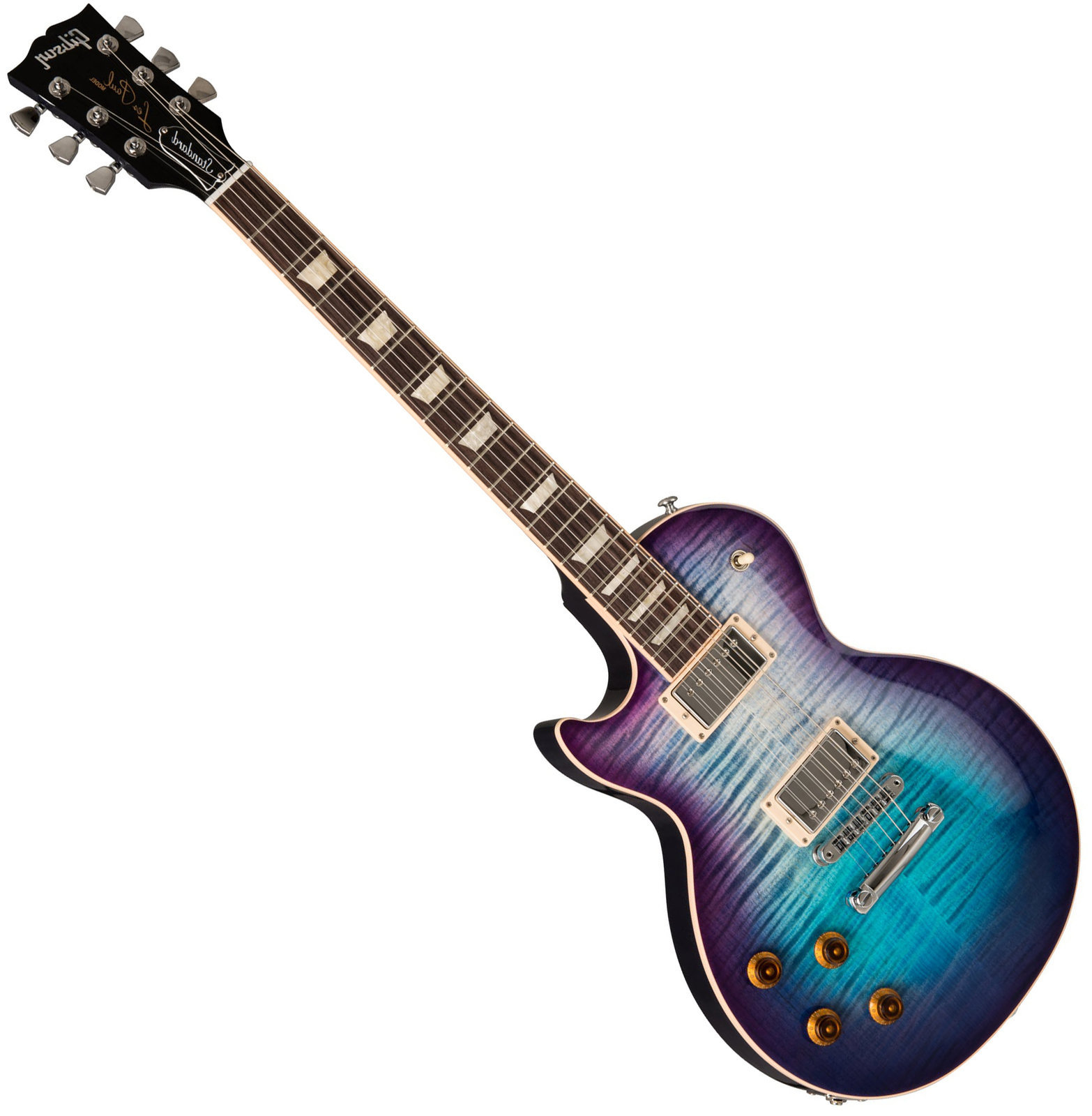 Elektrická kytara pro leváka Gibson Les Paul Standard 2019 Blueberry Burst Lefty