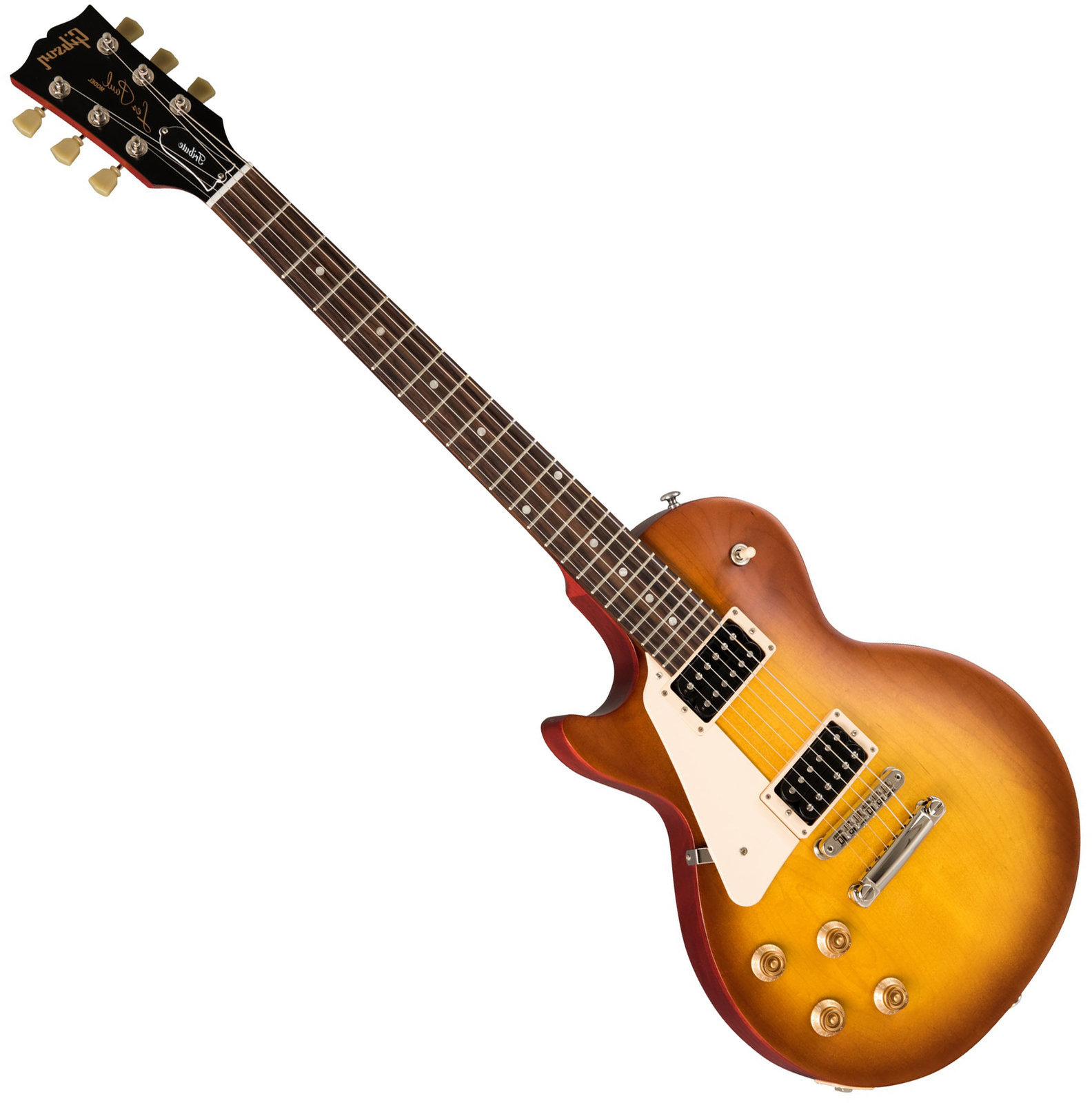 Guitarra elétrica para esquerdinos Gibson Les Paul Studio Tribute 2019 Satin Iced Tea Lefty