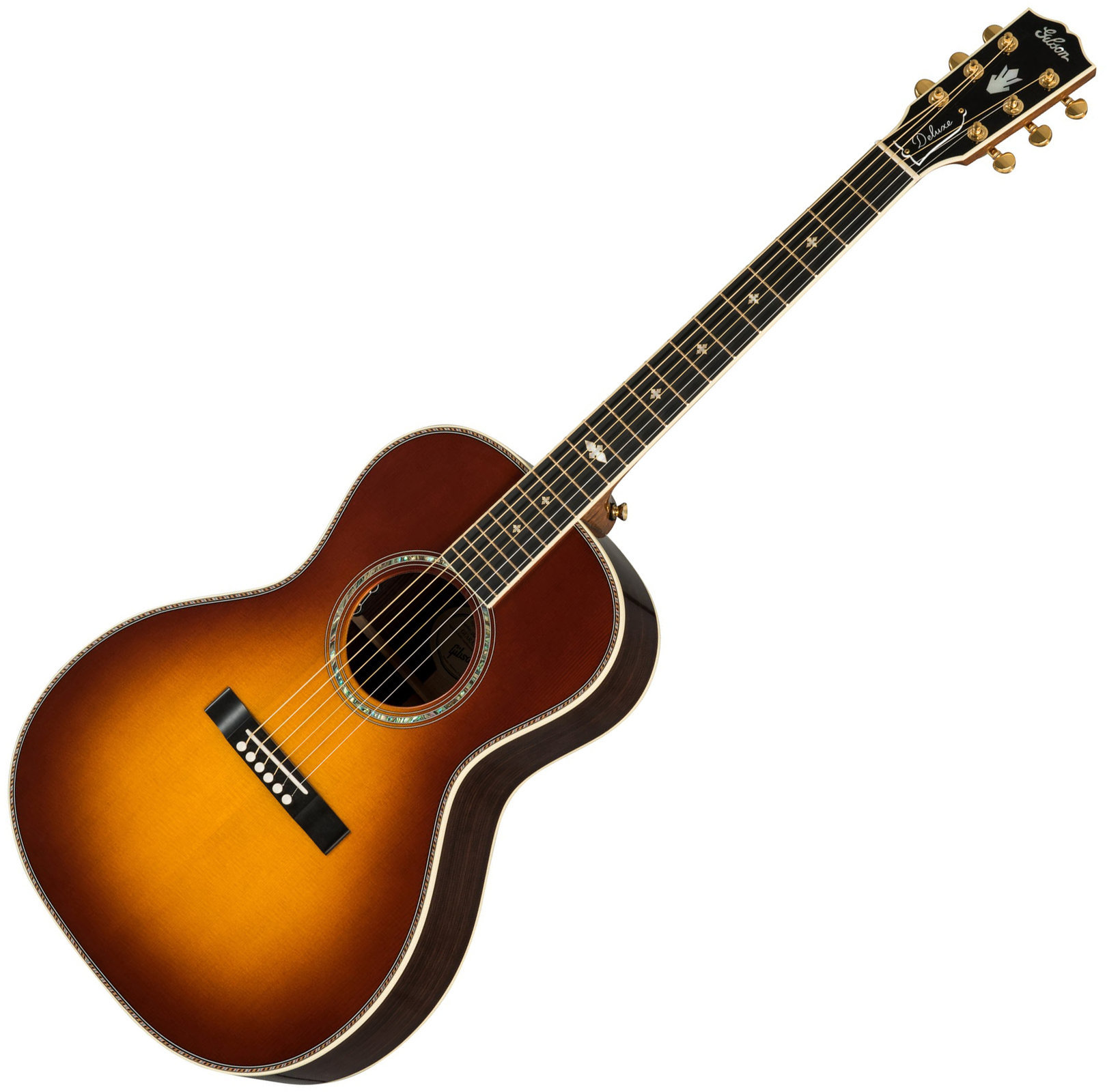 Elektro-akoestische gitaar Gibson 50's LG-2 2020 Rosewood Burst