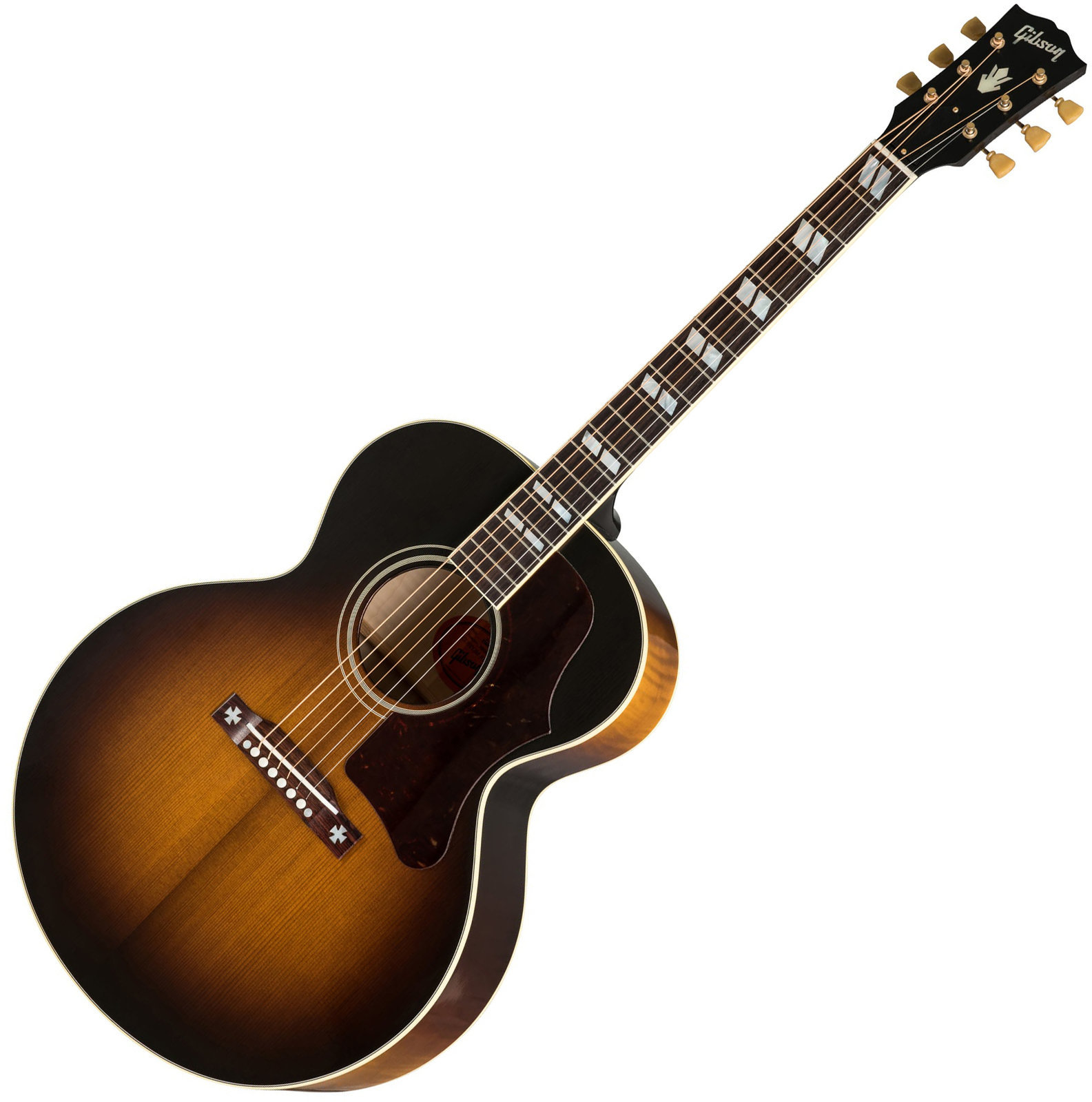Chitarra Semiacustica Jumbo Gibson J-185 2019 Vintage Sunburst