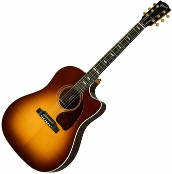 Guitare Dreadnought acoustique-électrique Gibson J-45 AG 2019 Rosewood Burst - 1
