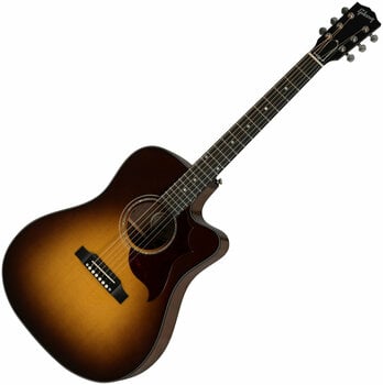 Guitare Dreadnought acoustique-électrique Gibson Hummingbird AG 2019 Walnut Burst - 1