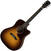 Dreadnought elektro-akoestische gitaar Gibson Hummingbird AG 2019 Walnut Burst