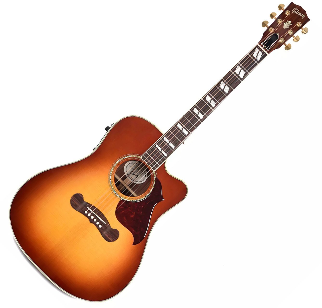 Електро-акустична китара Дреднаут Gibson Songwriter Cutaway 2019 Rosewood Burst
