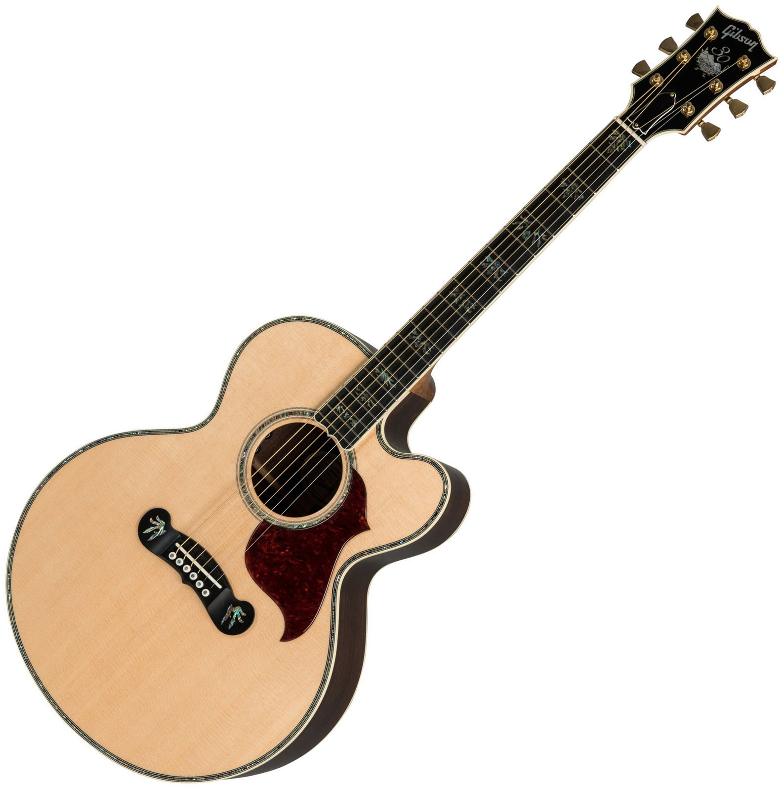Elektroakustická gitara Jumbo Gibson J-2000 2019 Antique Natural