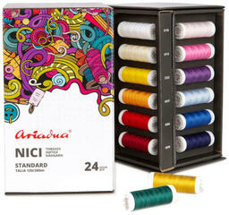 Wątek do szycia Ariadna Wątek do szycia Talia 120 24 x 200 m Mix