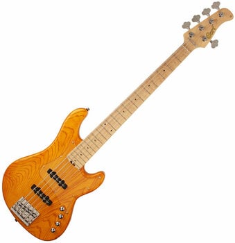 5-string Bassguitar Cort GB75JJ Amber - 1