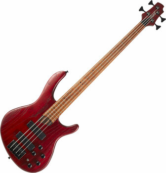 4-string Bassguitar Cort B4 Plus ASRM OP Burgundy Red - 1