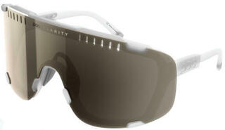 Lunettes vélo POC Devour Transparent Crystal/Clarity MTB Silver Mirror Lunettes vélo