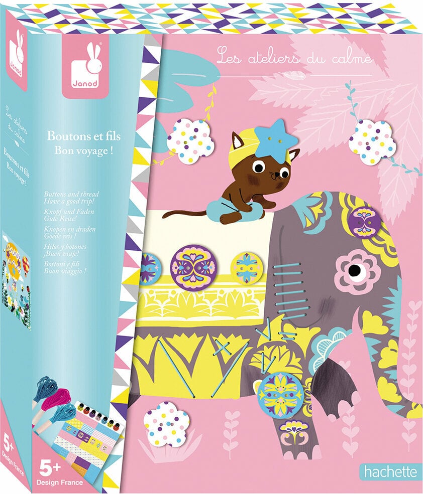 Art and Creative Set Janod Buttons Farewell Maxi