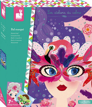 Art and Creative Set Janod Masquerade Ball With Feathers Maxi - 1