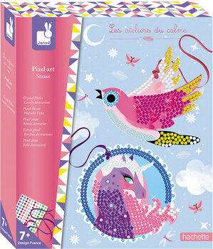 Kunst og kreativt sæt Janod Glittering Pictures With Crystals Maxi - 1