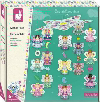 Art and Creative Set Janod Hanging Carousel Fairies Maxi - 1