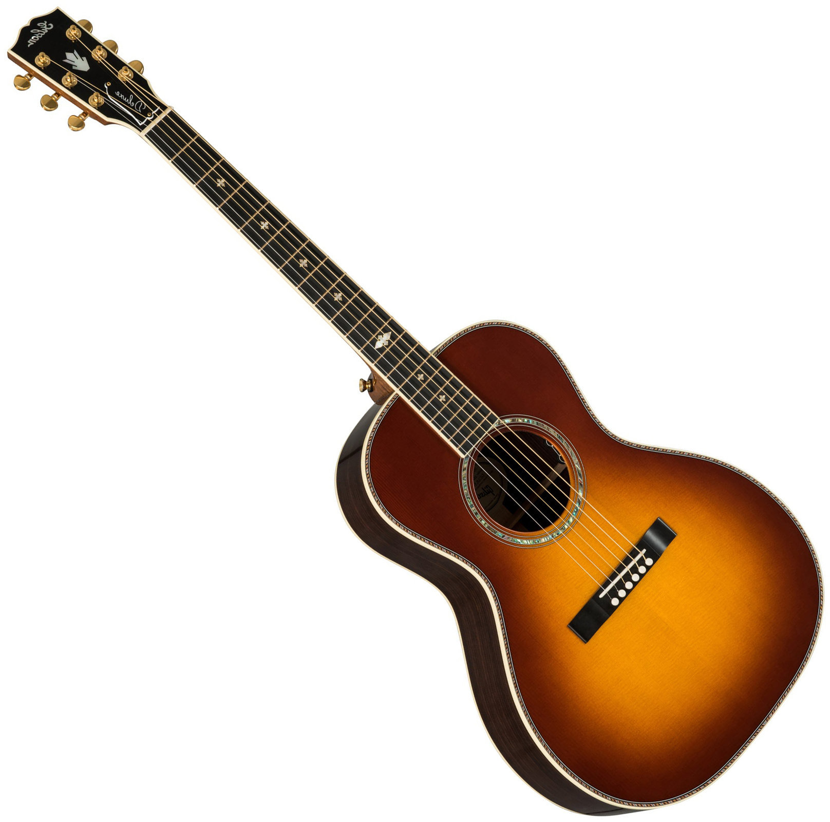 Sonstige Elektro-Akustikgitarren Gibson L-00 Deluxe 2019 Rosewood Burst Lefty