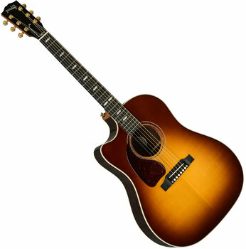 Dreadnought elektro-akoestische gitaar Gibson J-45 AG 2019 Rosewood Burst Lefty - 1