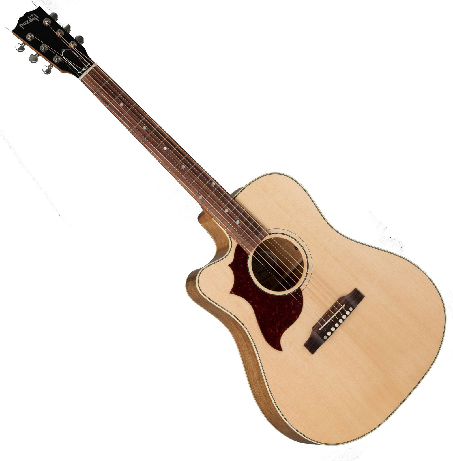 Guitare Dreadnought acoustique-électrique Gibson Hummingbird AG 2019 Mahogany Antique Natural Lefty