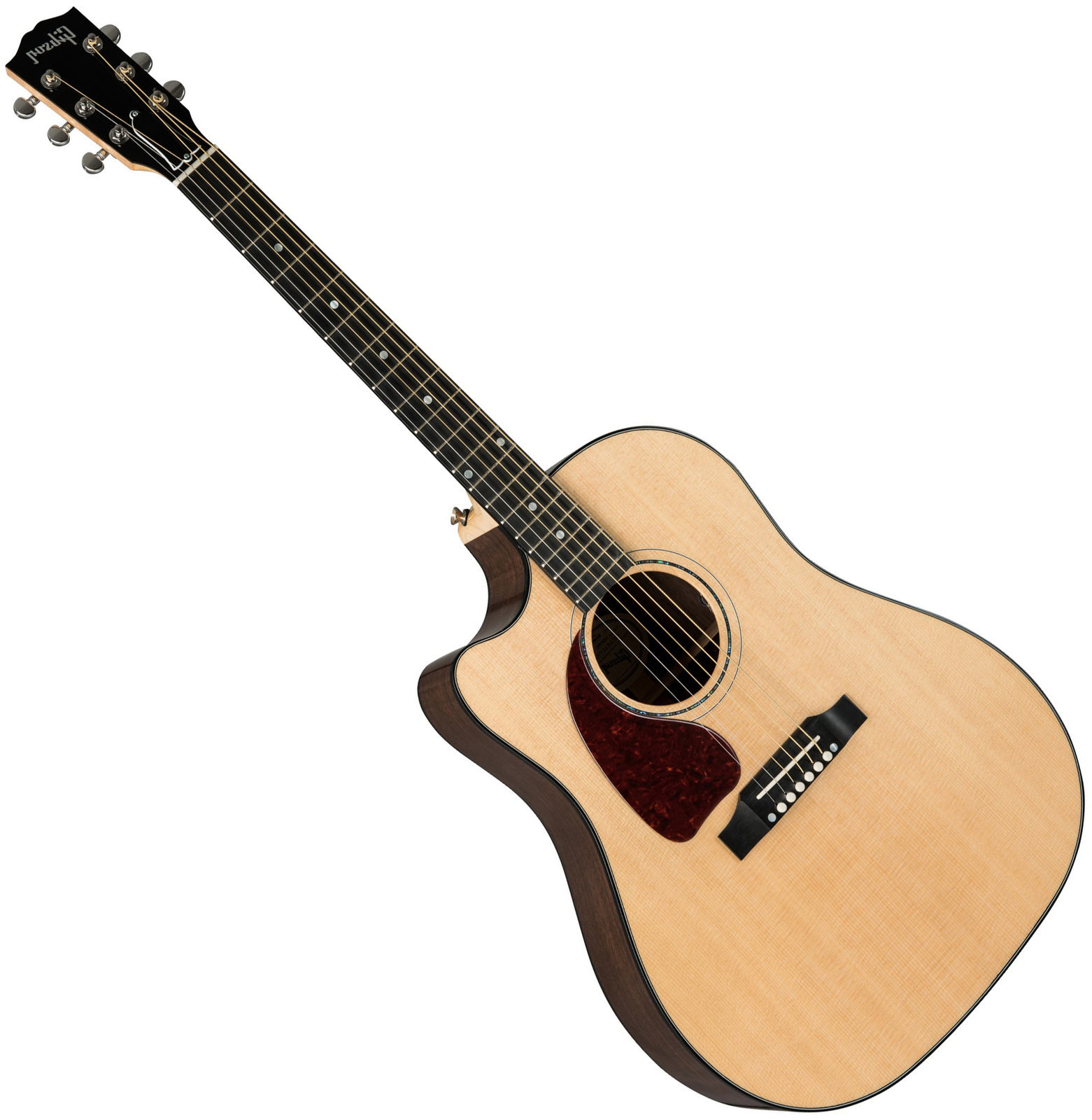 Dreadnought elektro-akoestische gitaar Gibson J-45 AG 2019 Walnut Antique Natural Lefty