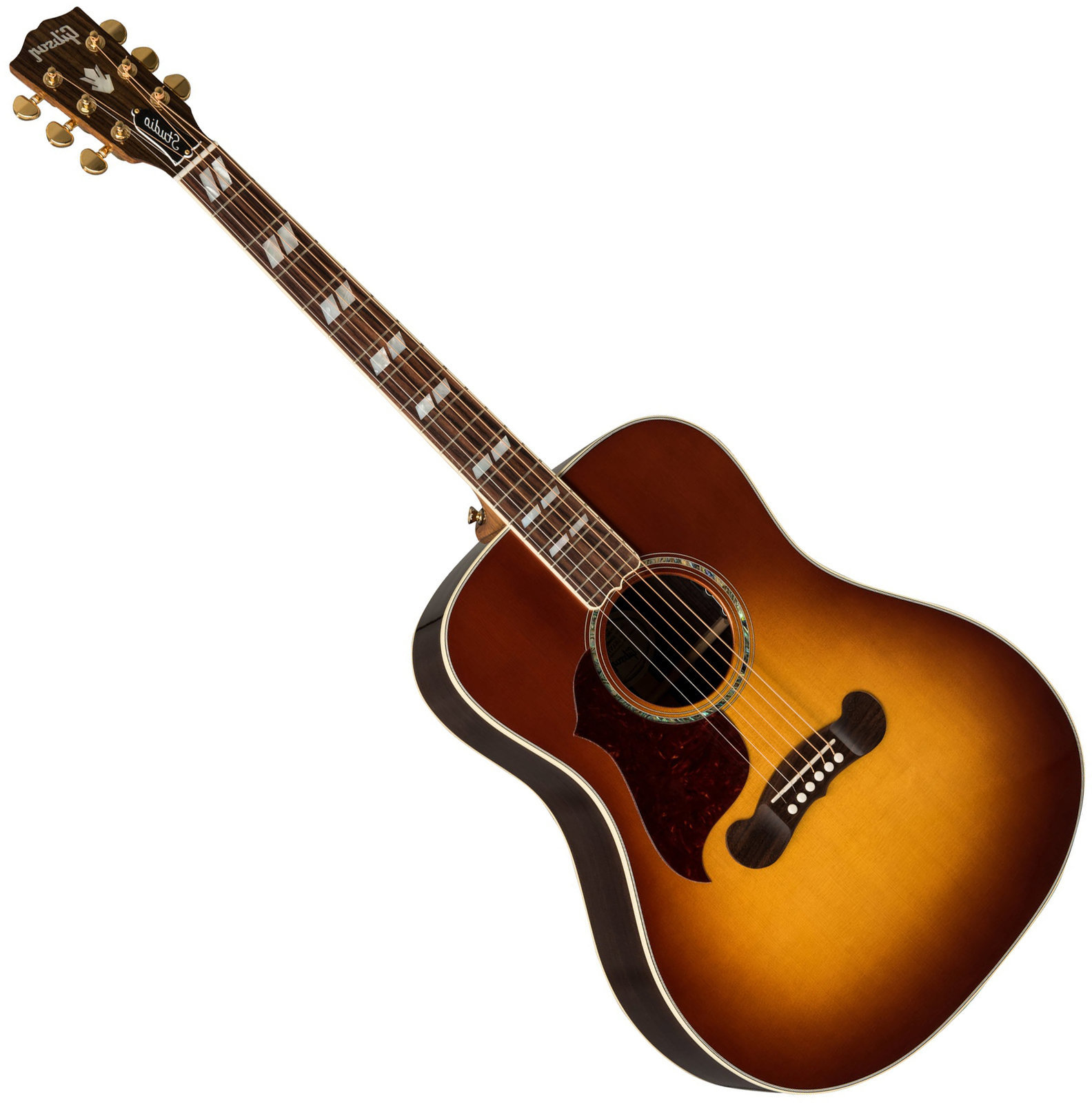 Elektroakustická kytara Dreadnought Gibson Songwriter 2019 Rosewood Burst Lefty