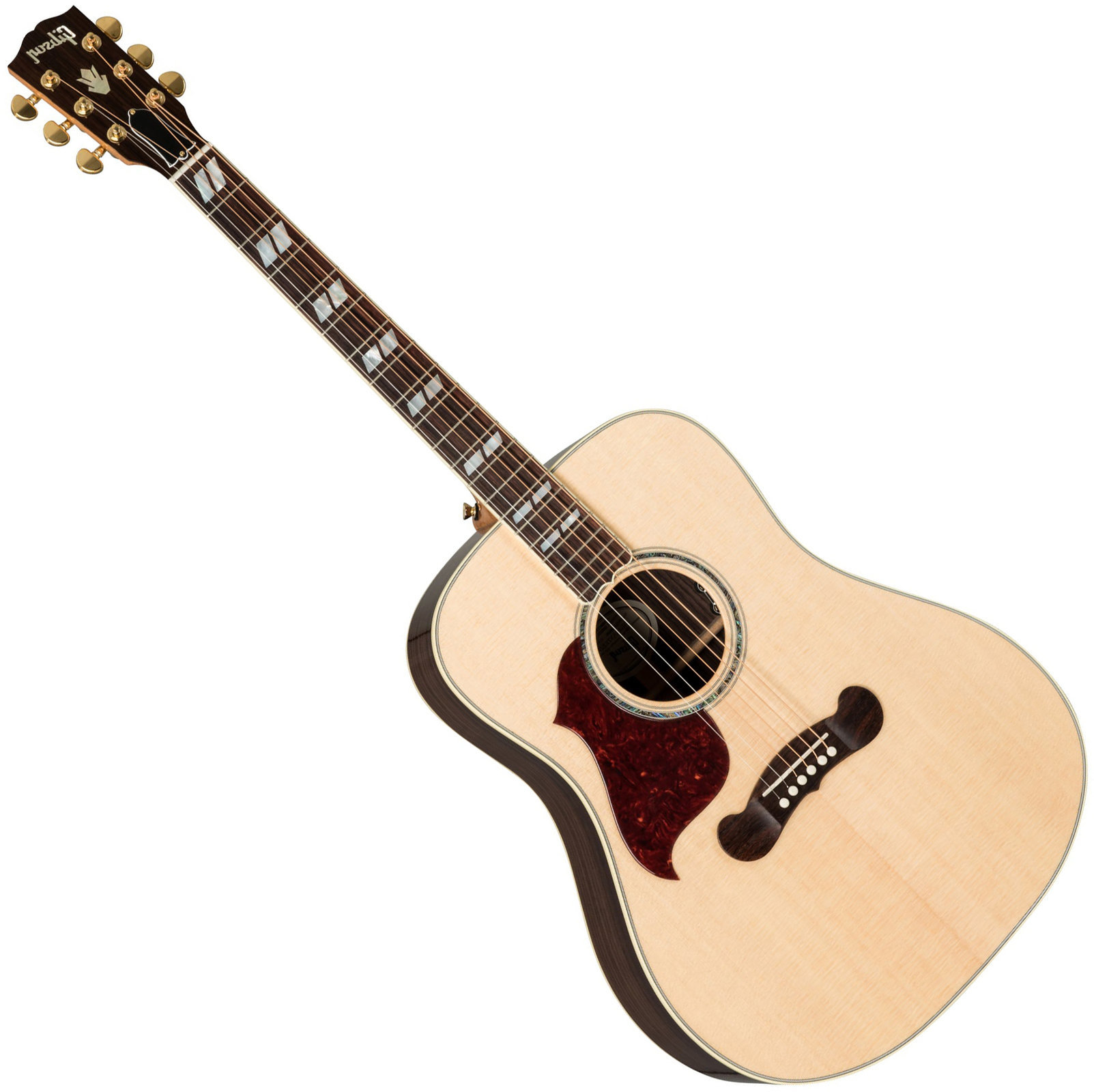 Elektroakusztikus gitár Gibson Songwriter 2019 Antique Natural Lefty