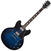 Halvakustisk gitarr Gibson ES-335 Figured 2019 Blue Burst