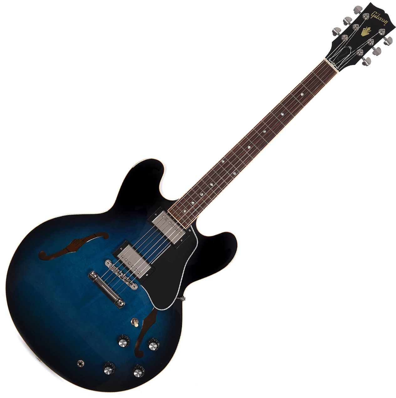 Halvakustisk gitarr Gibson ES-335 Dot 2019 Blues Burst