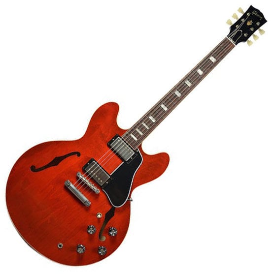 Guitare semi-acoustique Gibson 63 ES-335 Aged 2019 Sixties Cherry