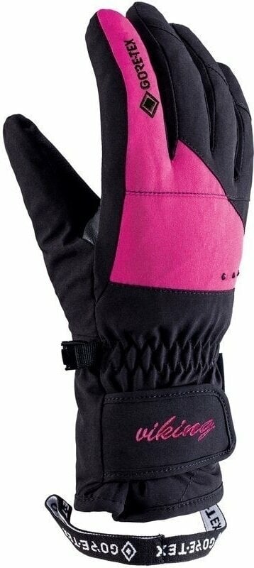 Lyžiarske rukavice Viking Sherpa GTX Ski Lady Pink 5 Lyžiarske rukavice