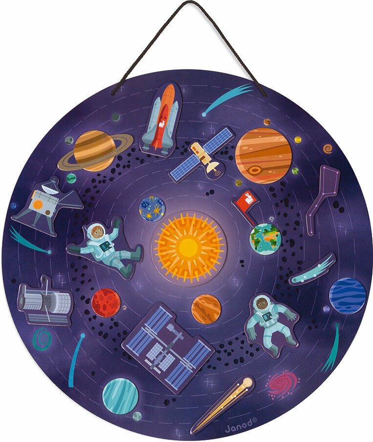 Kreativ und Lernspielzeug - Janod Magnetisches Spielzeug Universum