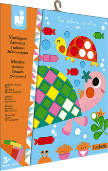 Kunst og kreativt sæt Janod Mosaic Animals Set Mini - 1