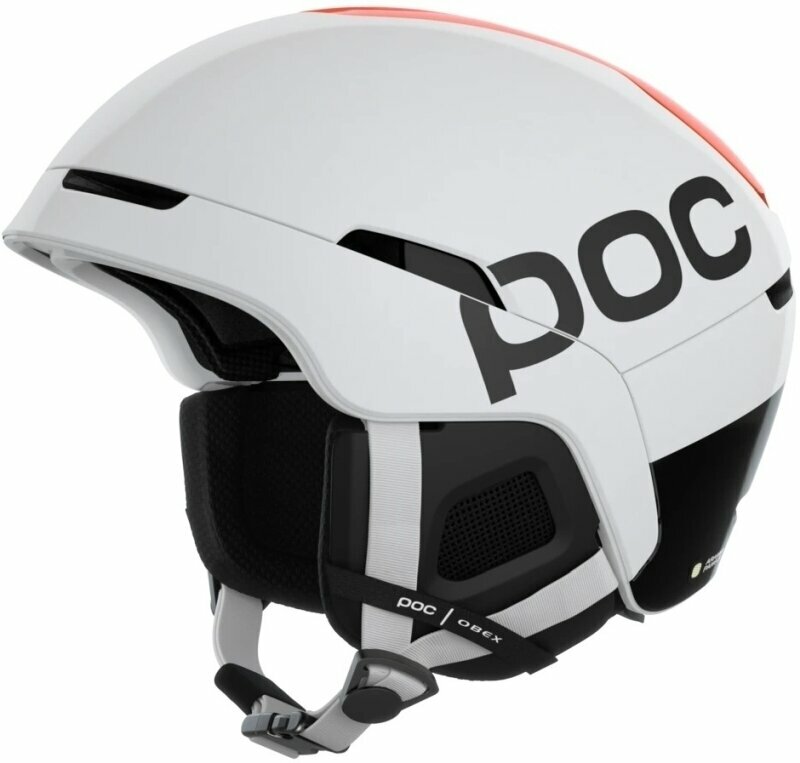 POC Obex BC MIPS AVIP Hydrogen White/Fluorescent Orange M/L (55-58 cm)