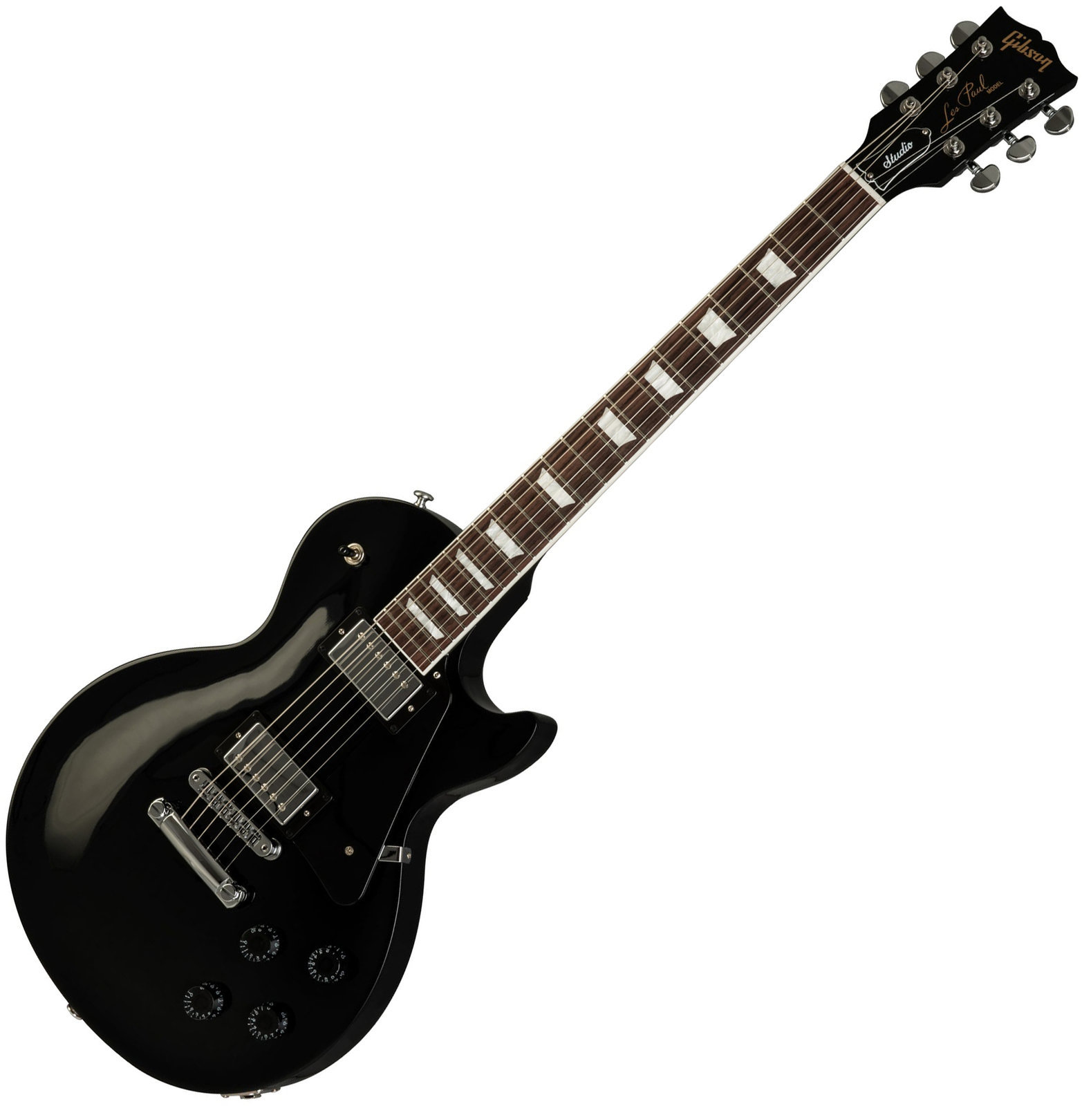 Elektriska gitarrer Gibson Les Paul Studio 2019 Ebony