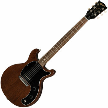 Elektrische gitaar Gibson Les Paul Junior Tribute DC 2019 Worn Brown - 1