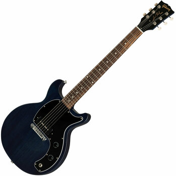 E-Gitarre Gibson Les Paul Junior Tribute DC 2019 Blue Stain - 1