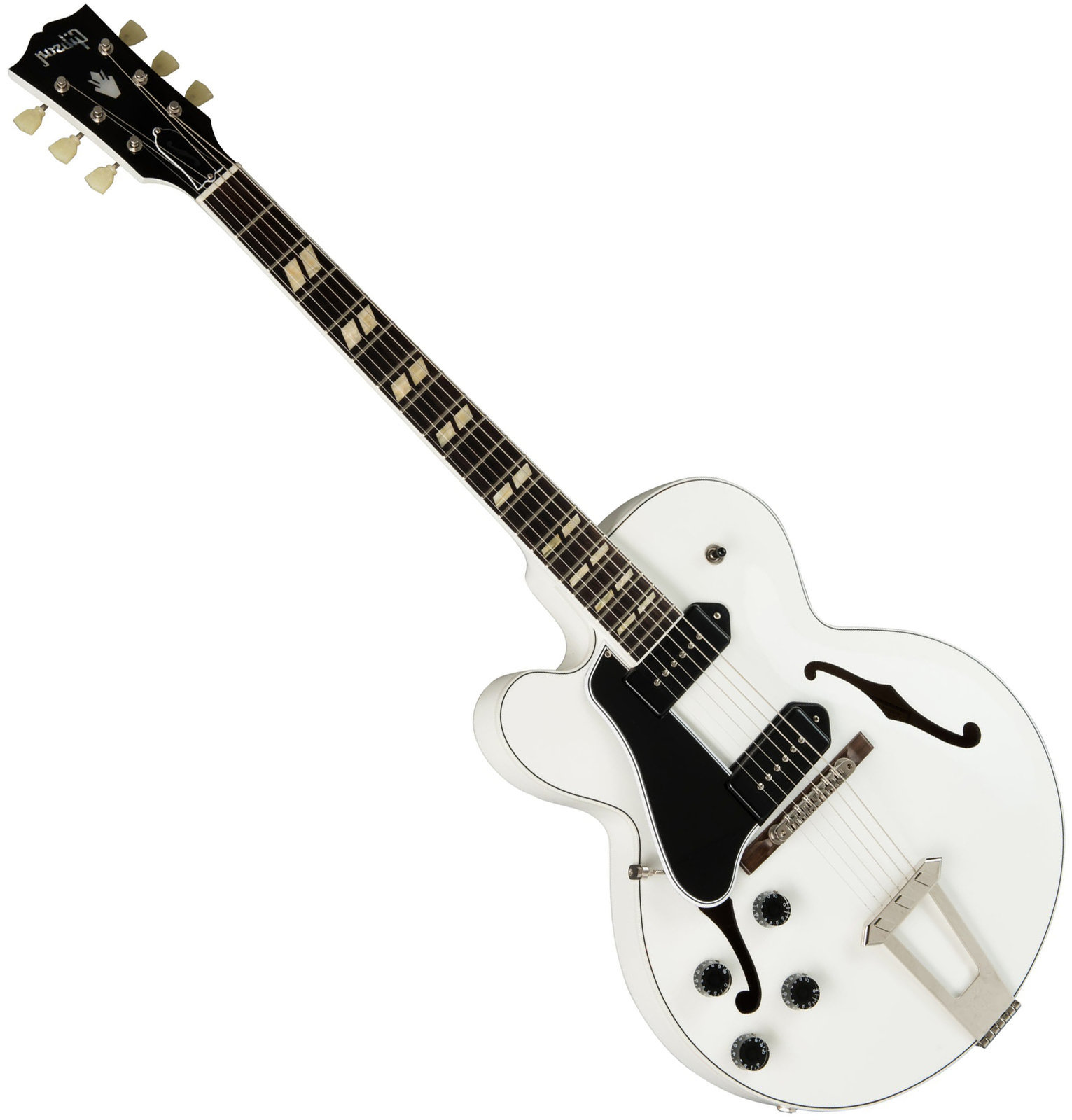 Elektrická kytara pro leváka Gibson ES-275 P-90s 2019 Alpine White Lefty