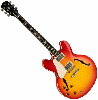 Guitare électrique pour gauchers Gibson ES-335 Figured 2019 Heritage Cherry Lefty - 1