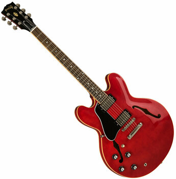Guitare électrique pour gauchers Gibson ES-335 Dot 2019 Cherry Burst Lefty - 1