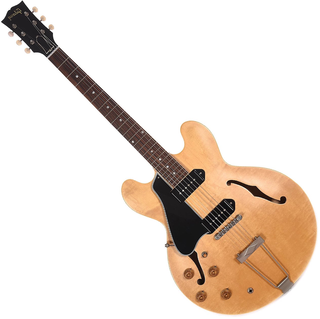 Guitare électrique pour gauchers Gibson 59 ES-330 VOS 2019 Vintage Natural Lefty