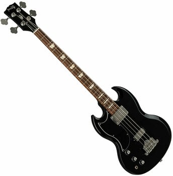 Guitare basse pour gaucher Gibson SG Standard Bass 2019 Ebony Lefty - 1