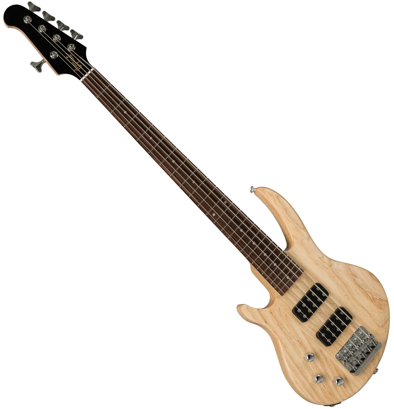 Venstrehåndet basguitar Gibson EB Bass 5 String 2019 Natural Satin Lefty